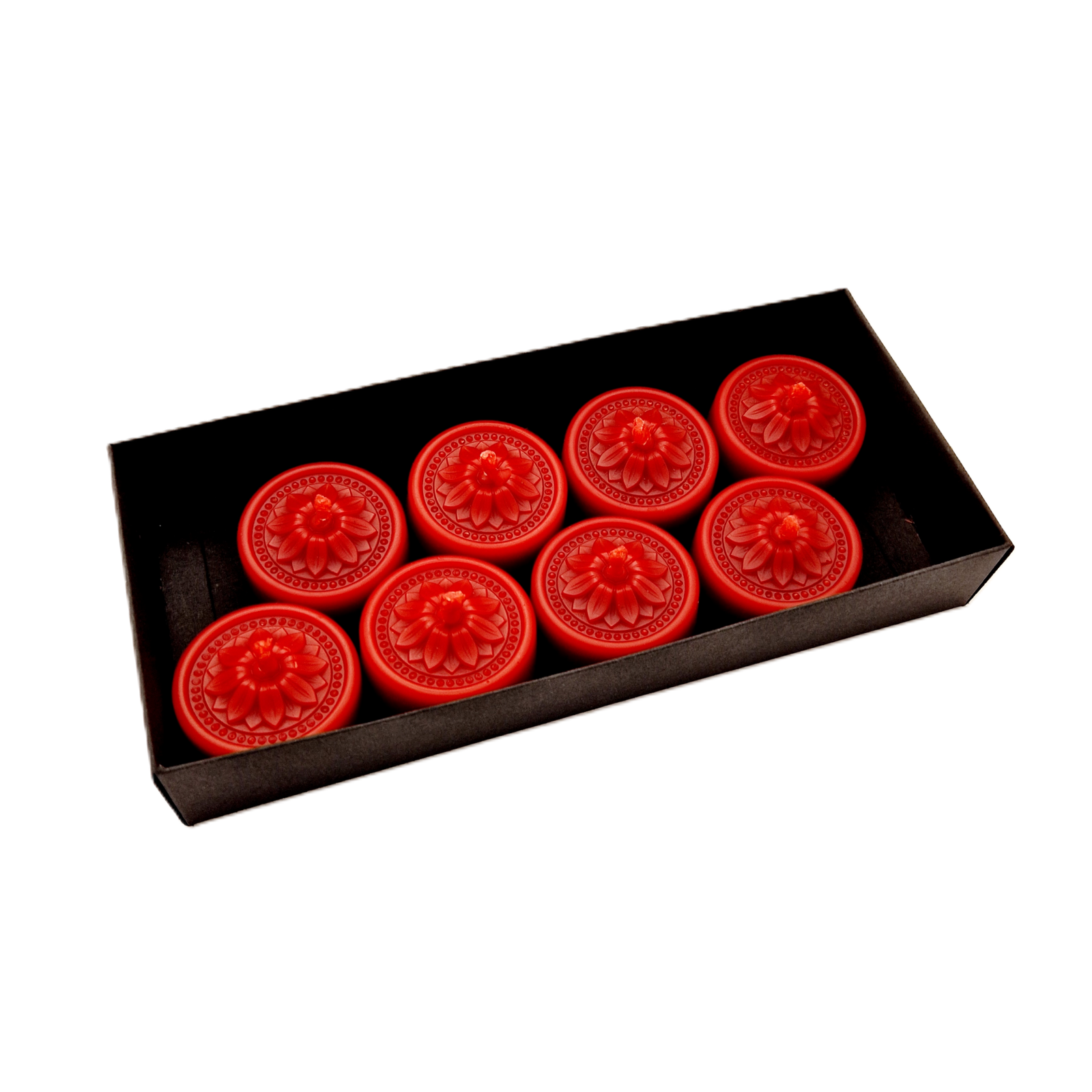 Arbatinių bičių vaško žvakių rinkinys - Image 6