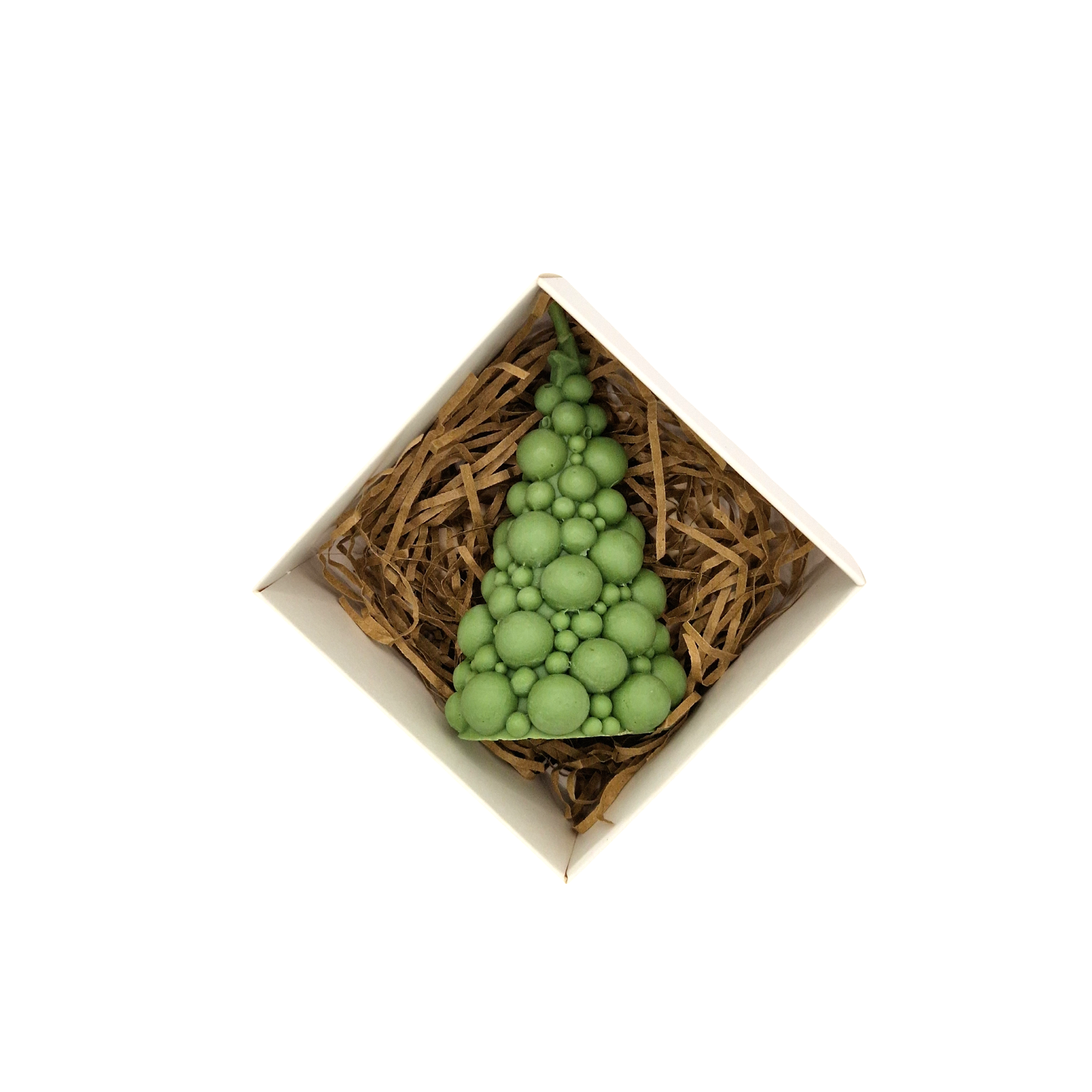 Bičių vaško eglutės formos žvakė - Image 3